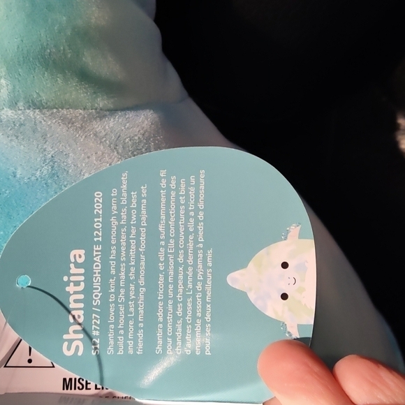 NWT SQUISHMALLOWS SHANTIRA 12" Pterodactyl Squishmallow  NEW - Picture 7 of 8